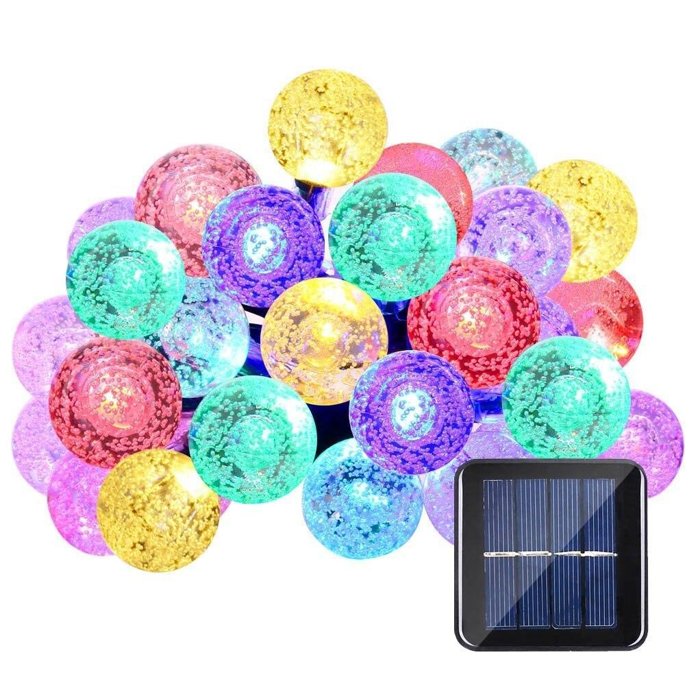 Instalatie solara LED 50 globulete, Multicolor - 2 | YEO