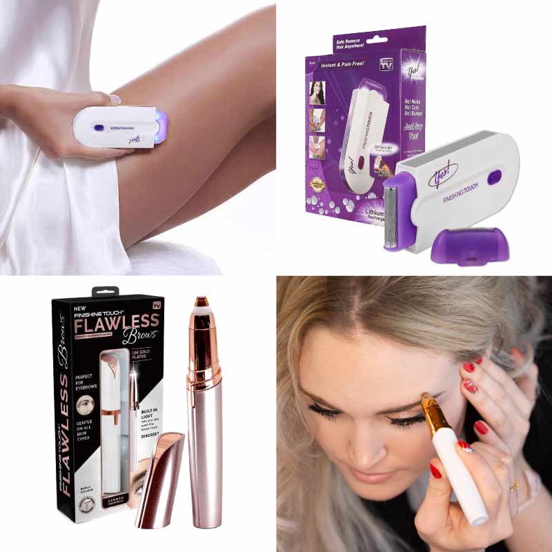 Pachet cosmetic complet: Epilator corp + Trimmer facial - 2 | YEO