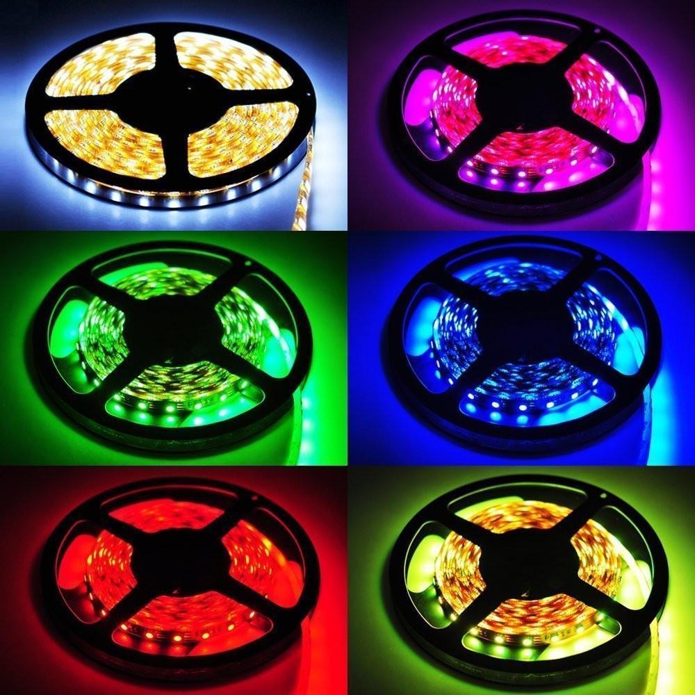 Banda LED RGB multicolor cu telecomanda 5 metri - 2 | YEO