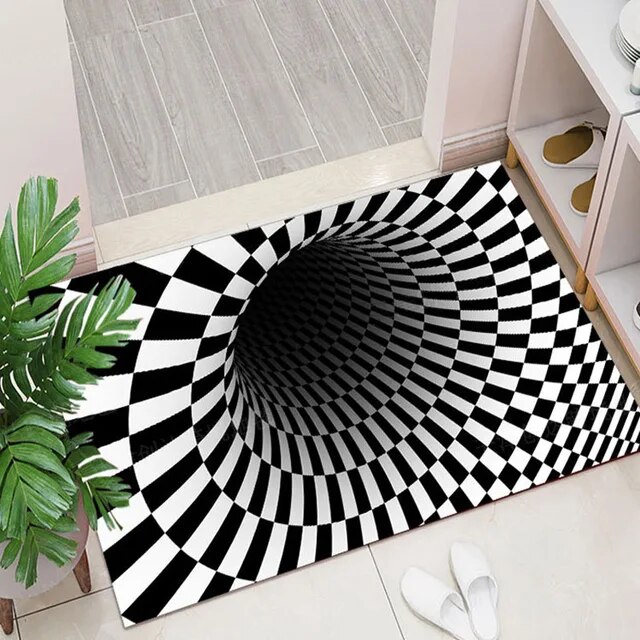 Covor Vortex - iluzie 3D, 50 x 80 cm - 1 | YEO