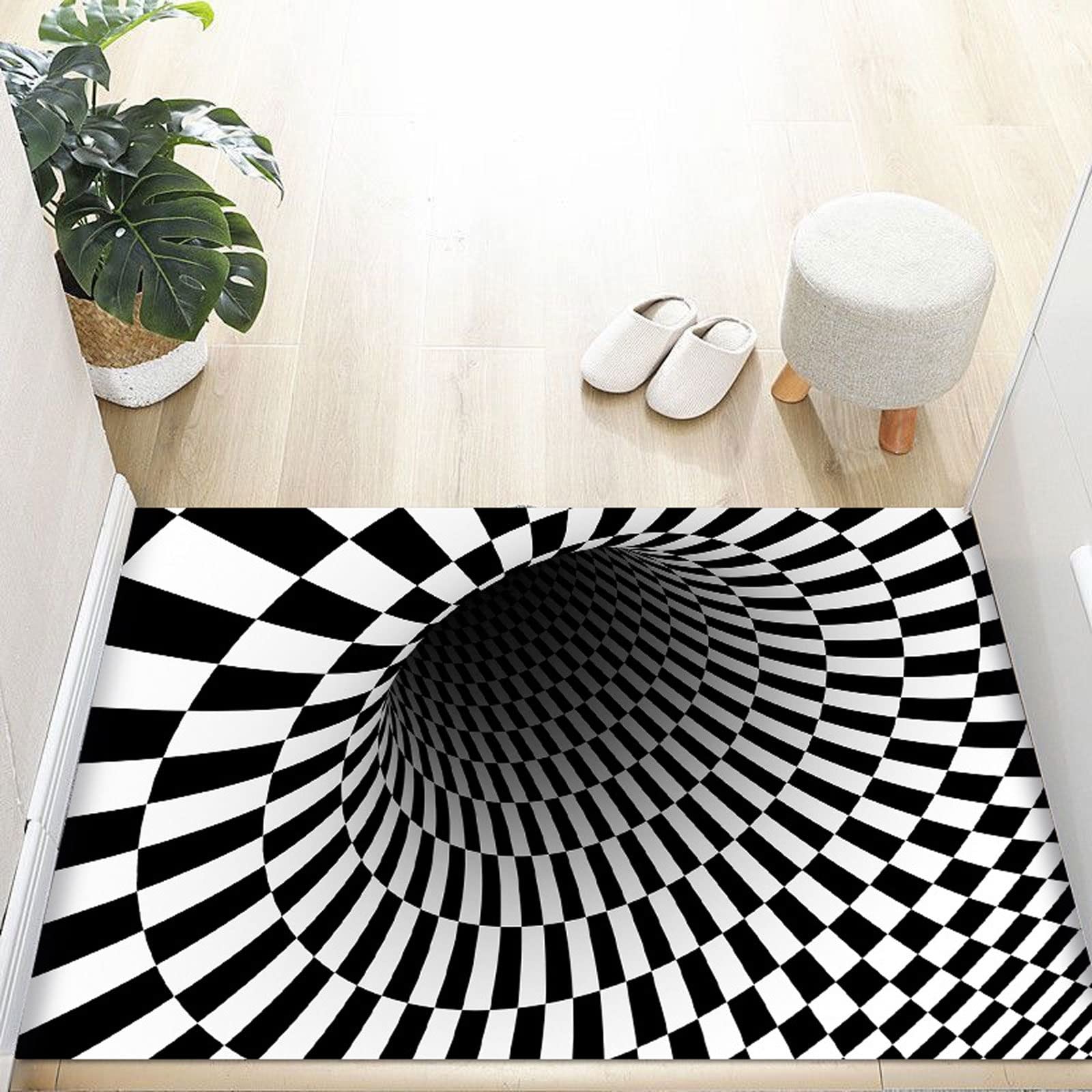 Covor Vortex - iluzie 3D, 50 x 80 cm - 2 | YEO