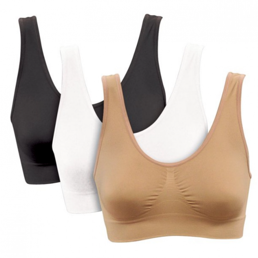 Set 3 x sutien tip bustiera, marime universala - 1 | YEO