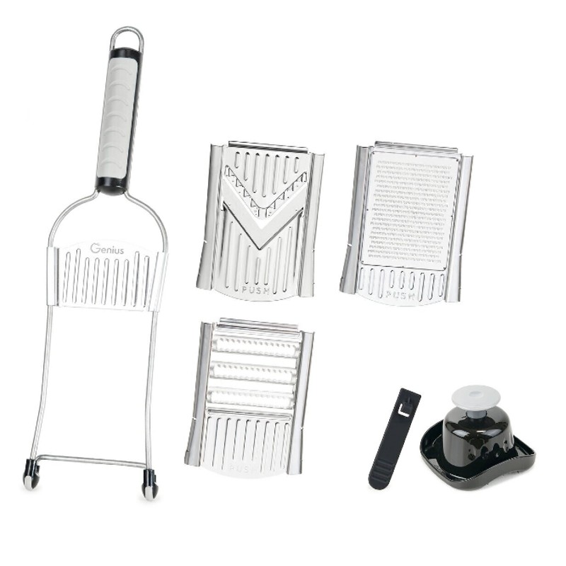 Set razatoare cu 3 lame interschimbabile, Inox - 1 | YEO