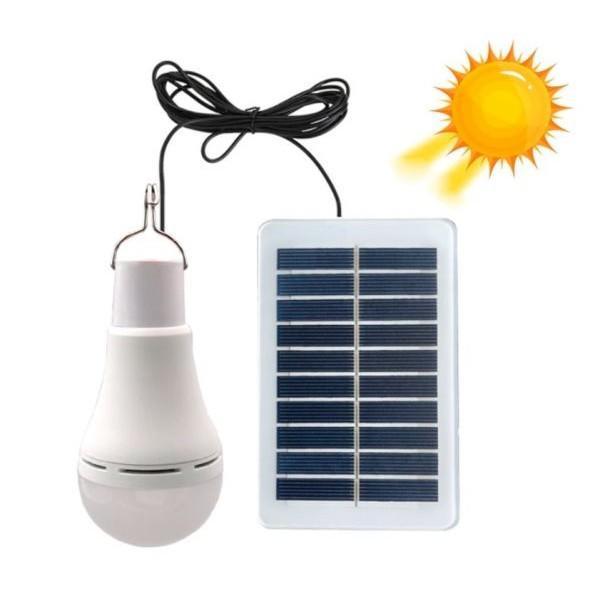 Bec portabil 20 LED cu panou solar si carlig - 1 | YEO