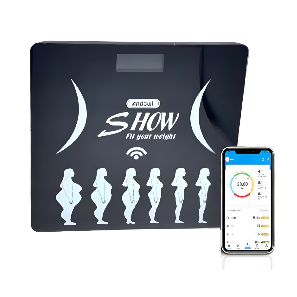 Cantar bluetooth cu analiza corporala, andowl