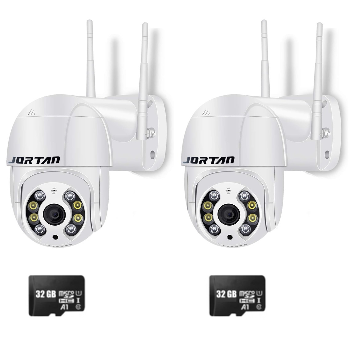 Set 2 x camera de supraveghere IP 360 WiFi, card 32 GB