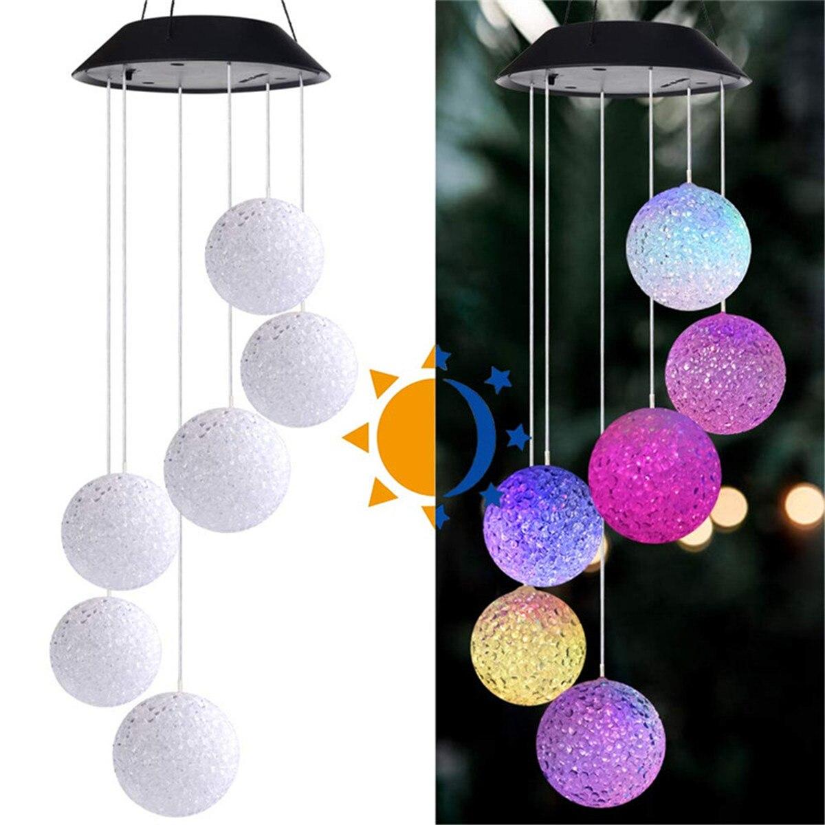 Decoratiune solara de gradina, 6 globuri LED - 1 | YEO