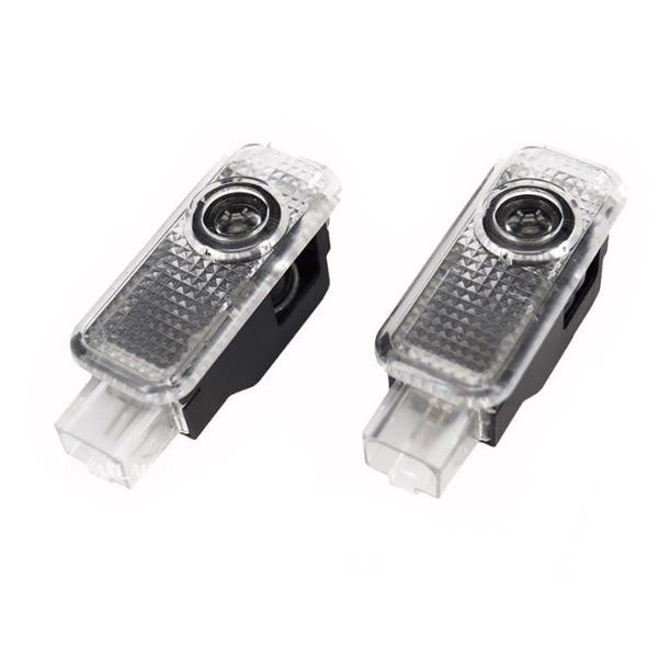 Set 2 holograme LED cu logo pentru portiere, AUDI - 2 | YEO