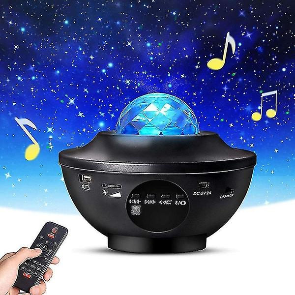 Proiector Star Galaxy LED, Difuzor Bluetooth - 1 | YEO