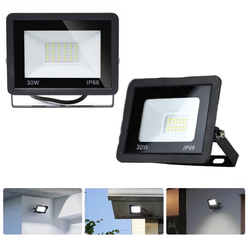 Set 2 x Proiector 20 W LED SMD IP66, Flood Light