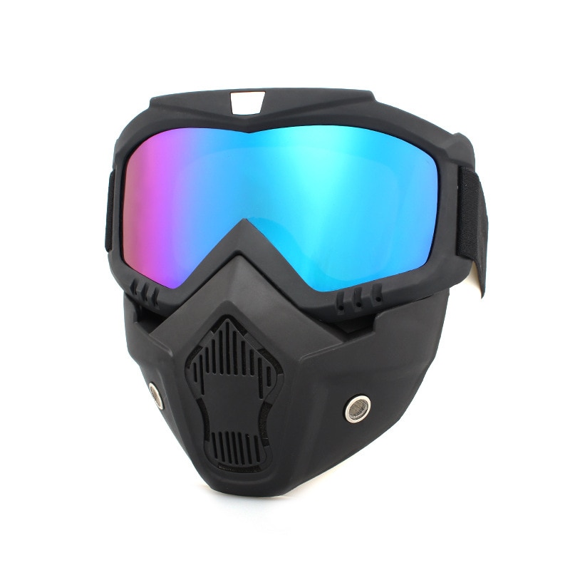 Masca cu ochelari detasabili, Ski/ATV/Scuter - 1 | YEO