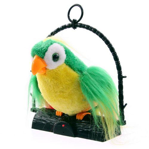 Papagal vorbitor de jucarie, imita tot ce ii spui. - 1 | YEO