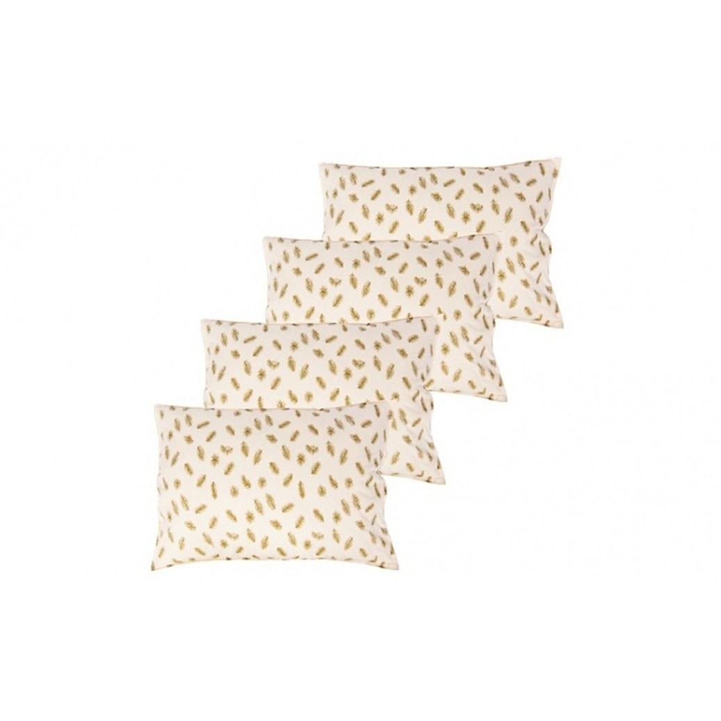 Set 2 perne din puf de gasca cu invelis din bumbac 50 x 70 cm - 2 | YEO
