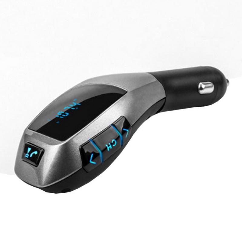 Car Kit Auto Bluetooth cu functie de modulator FM, model X6 + Telecomanda