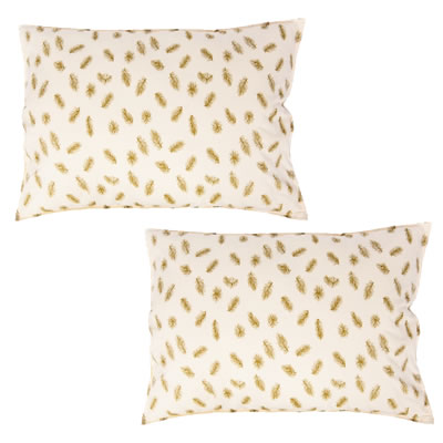 Patura pufoasa Cocolino 190 x 210 cm + Set 2 perne puf de gasca 50 x 70 cm - 2 | YEO