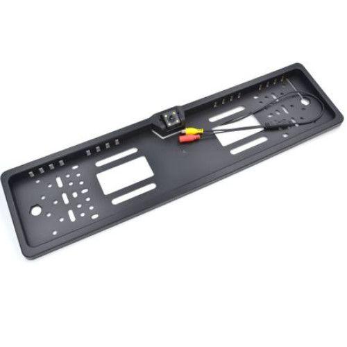 Suport numar inmatriculare cu camera video marsarier + Display pliabil LCD TFT 4.3" - 1 | YEO