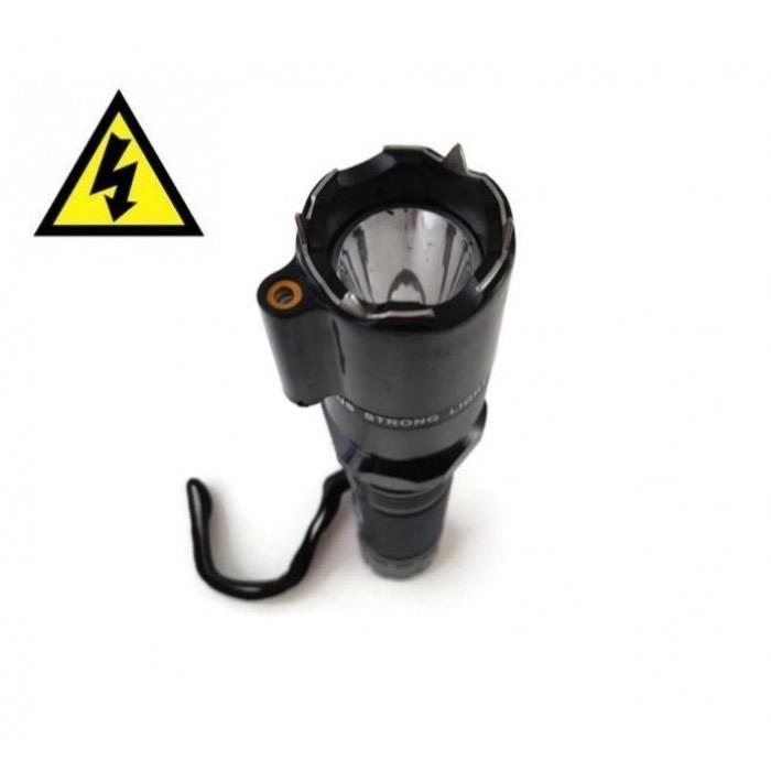 Lanterna electrosoc cu laser rosu - 2 faze de lumina - imagine 3