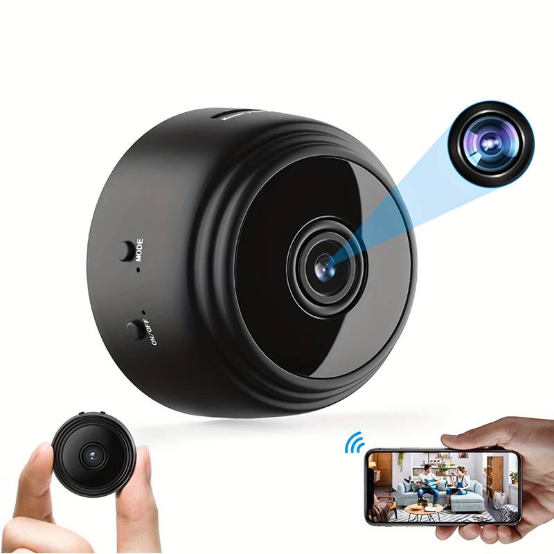 Camera video Wi-Fi 1080p HD, unghi 150, NightVision, Senzor de miscare