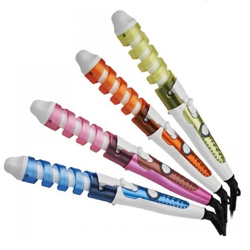 Ondulator ceramic profesional par pentru bucle naturale mari