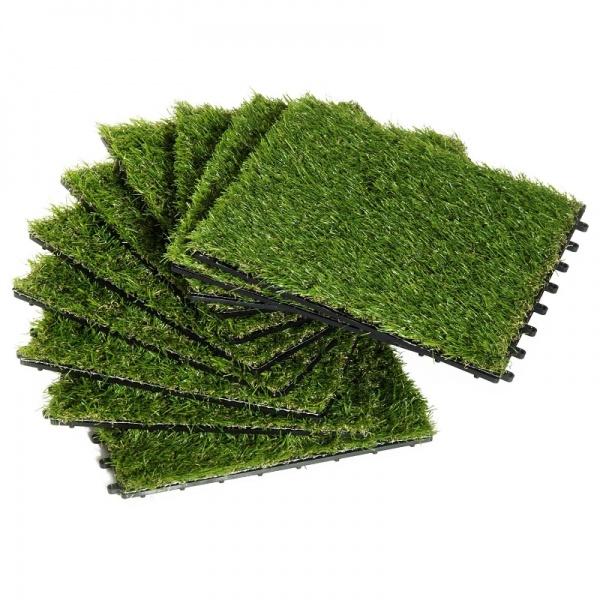 Set placi de iarba artificiala, 30x30 cm