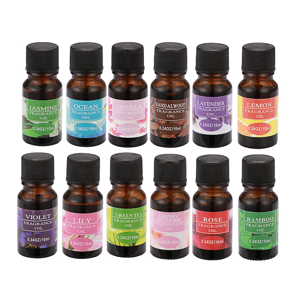 Set 12 uleiuri aromaterapie, 12 x 10 ml