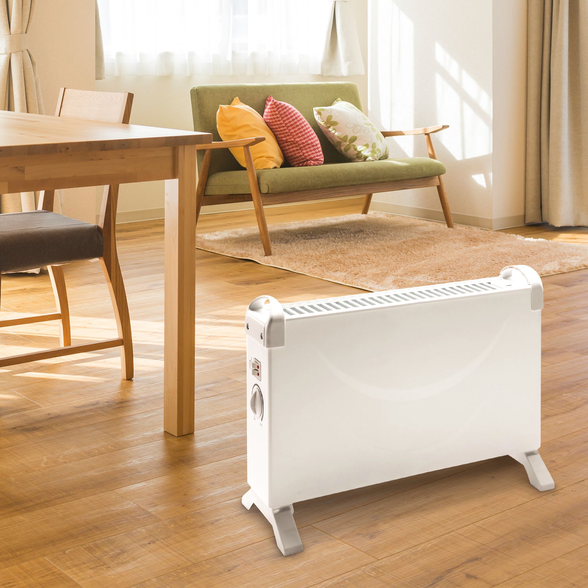 Convector electric 2000 W, Alb