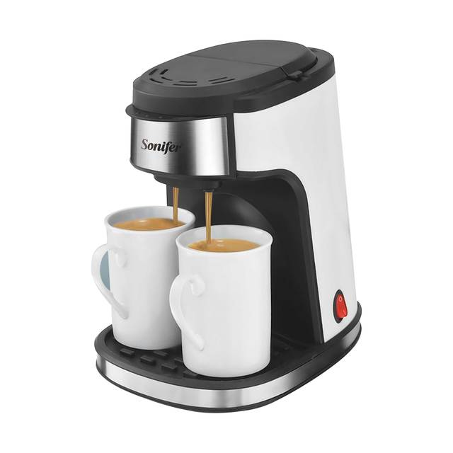 Espressor cafea, 2 cani simultan, 240 ml 