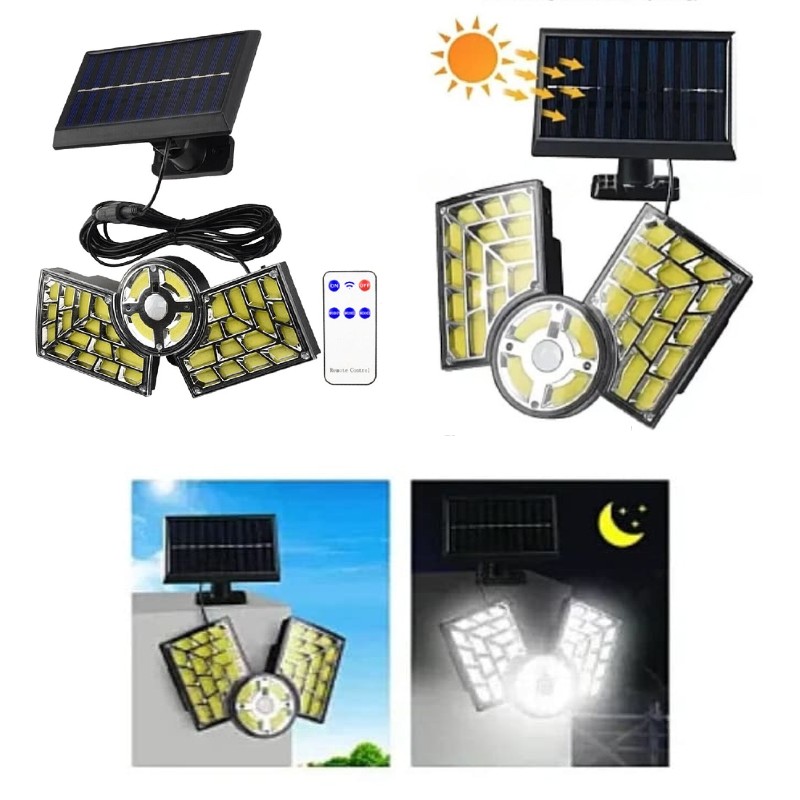 Set 2 x Lampa solara modulara, LED 48W