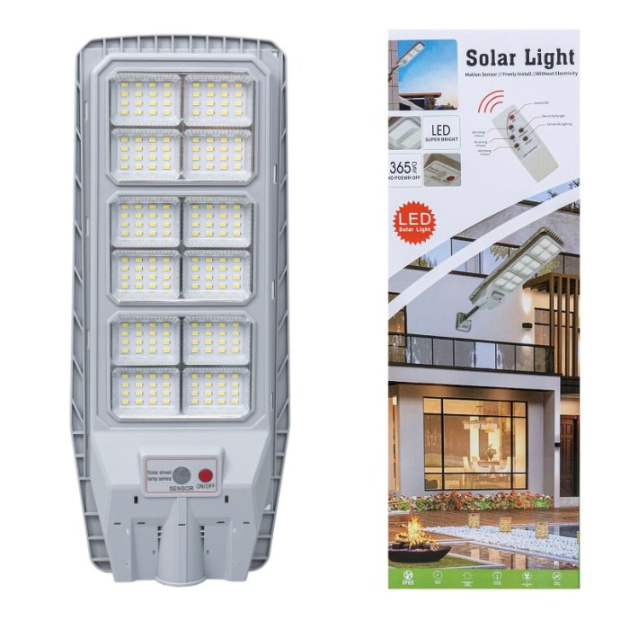 Lampa solara LED 300 W, IP65, panou incorporabil