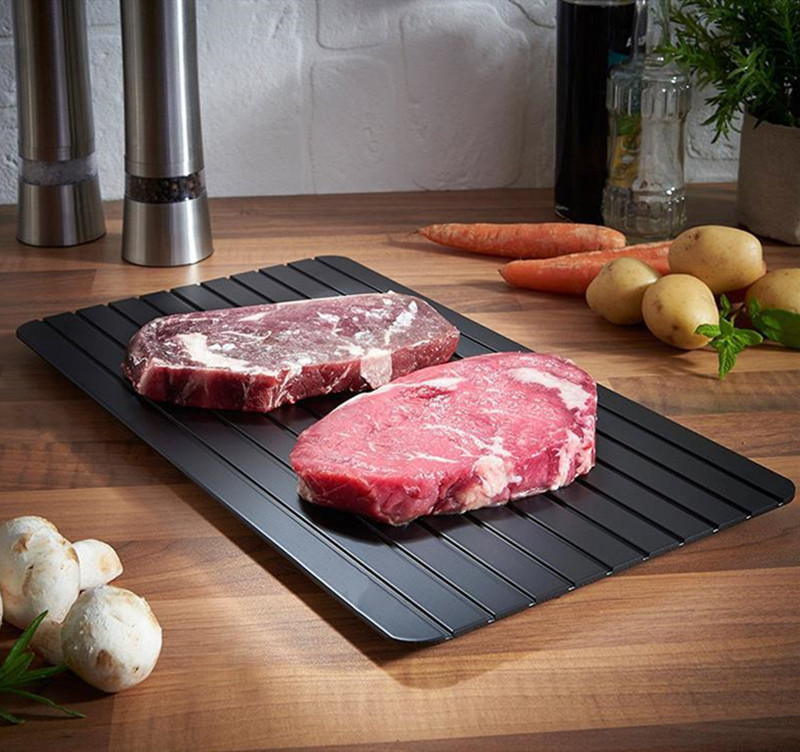 Tava non-electrica pentru decongelarea alimentelor