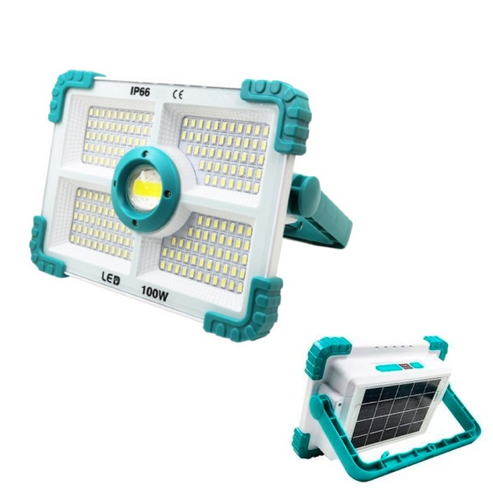 Proiector solar 100 W, 188 LED