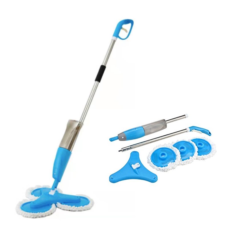 Mop triplu cu pulverizator, Spray Mop 600 ml