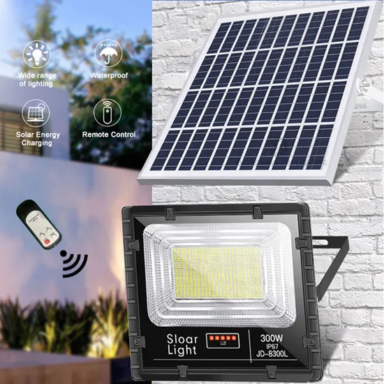 Proiector solar cu indicator pentru baterie, Jortan