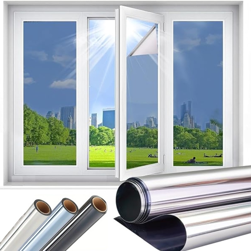Set 4 x Autocolant geamuri interioare, 45 x 300 cm