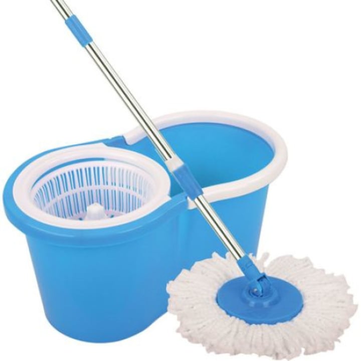 Mop rotativ 360 cu galeata - Set curatenie Magic Mop