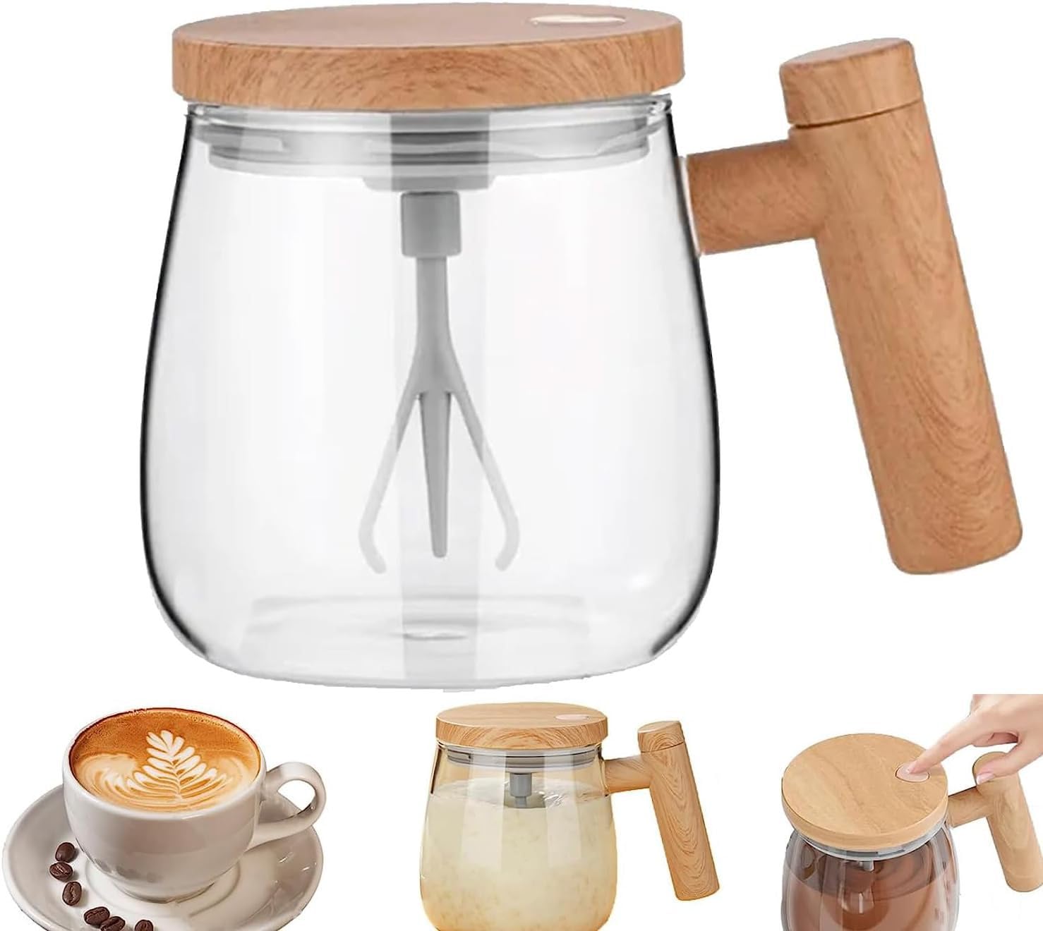 Cana 400 ml cu amestecare automata