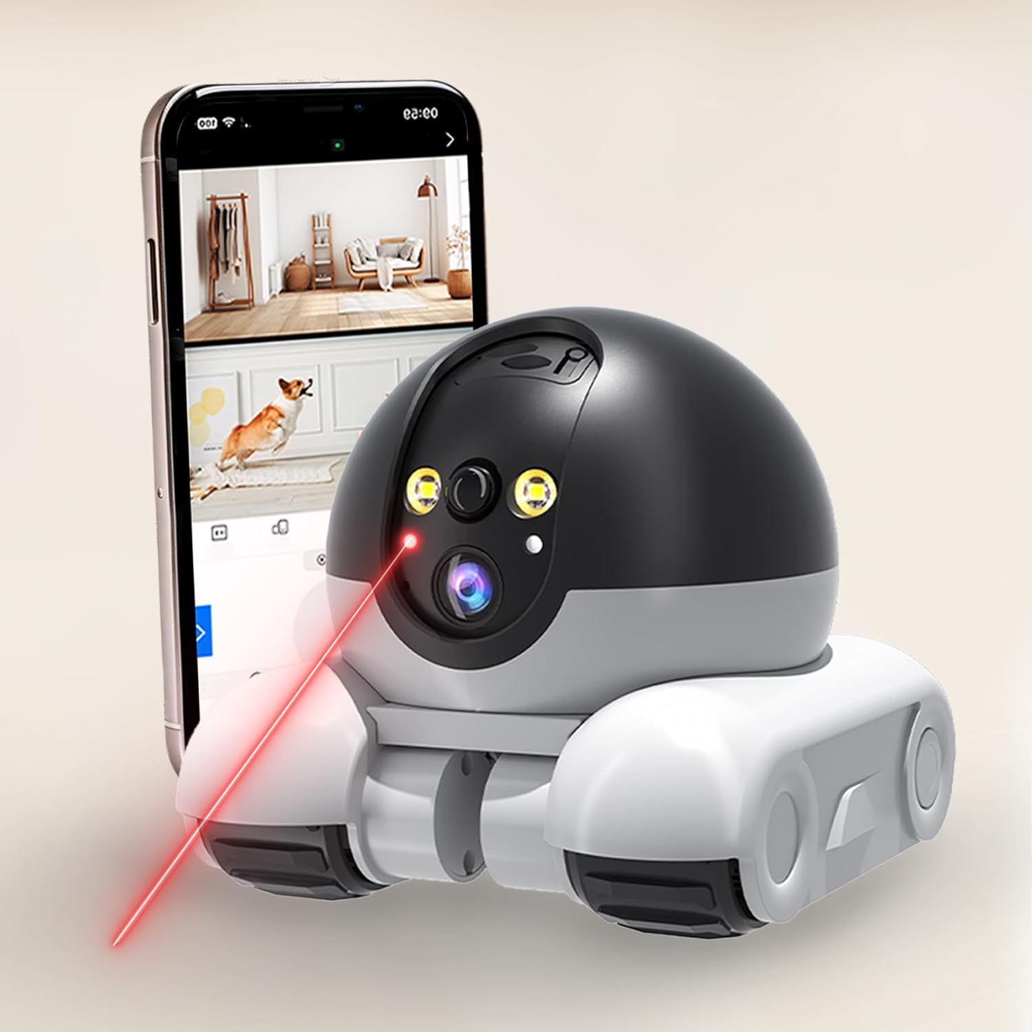 Camera Smart WiFi 1080p pentru animale de companie