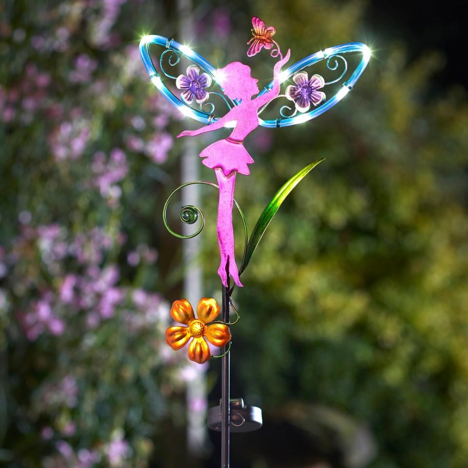 Decoratiune solara Fairy Wings 85 cm