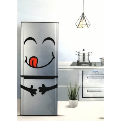 Autocolant 3D pentru frigider, adeziv, Smile MHF-003