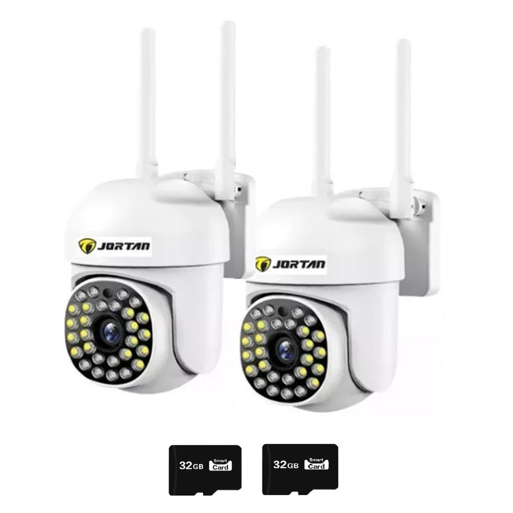 Set 2 x Camera de supraveghere wifi, card 32 GB, JT-8161QJ