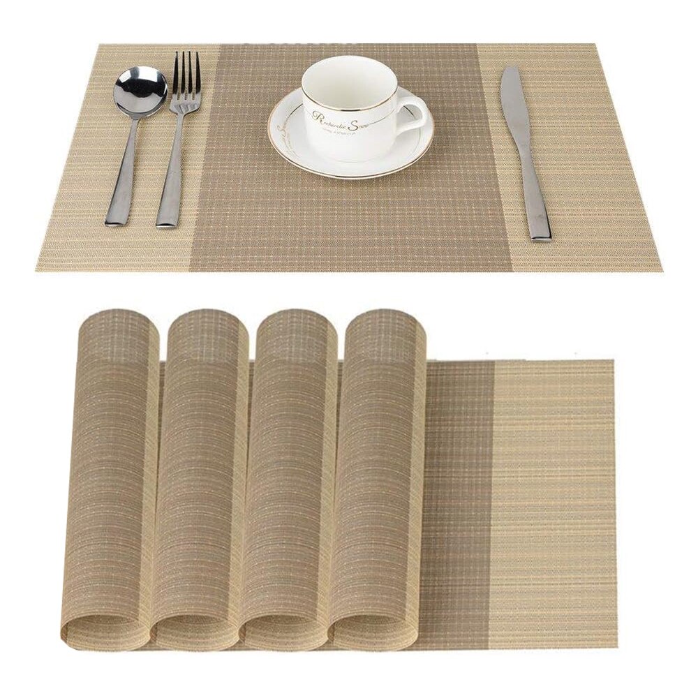 Set 6 servete pentru masa, 30x45 cm, Crem