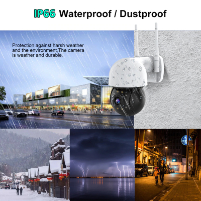 Camera de supraveghere IP 1080P HD PTZ Wifi Waterproof