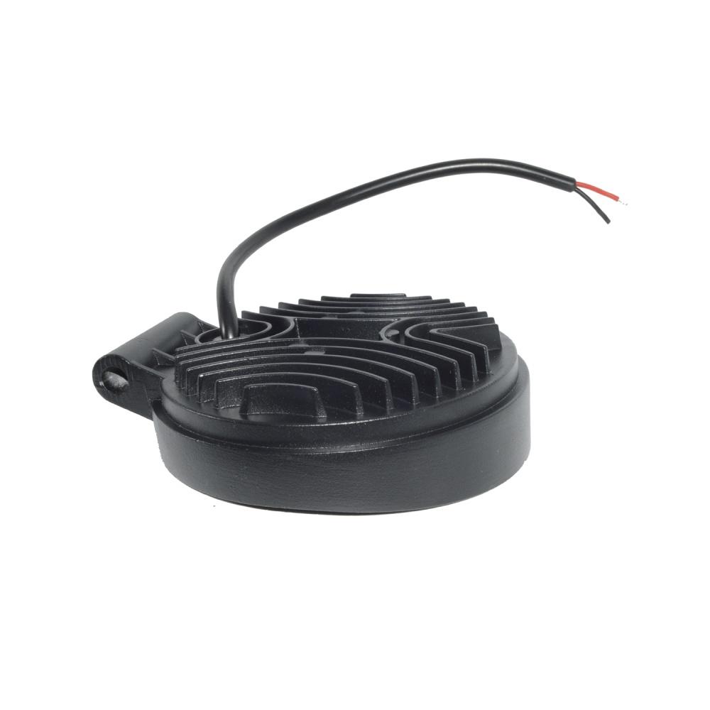Set 2 proiectoare LED BAR, OFF ROAD, rotund, 9 LED, 27 W, 11 cm