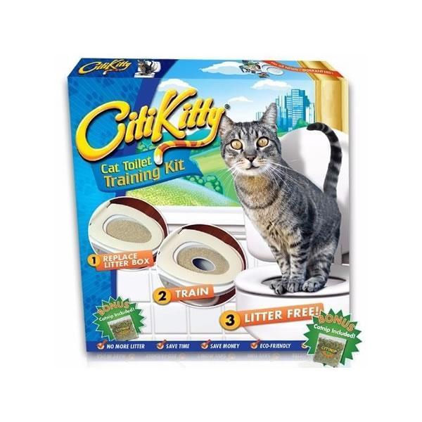 Kit pentru educarea pisicilor la toaleta