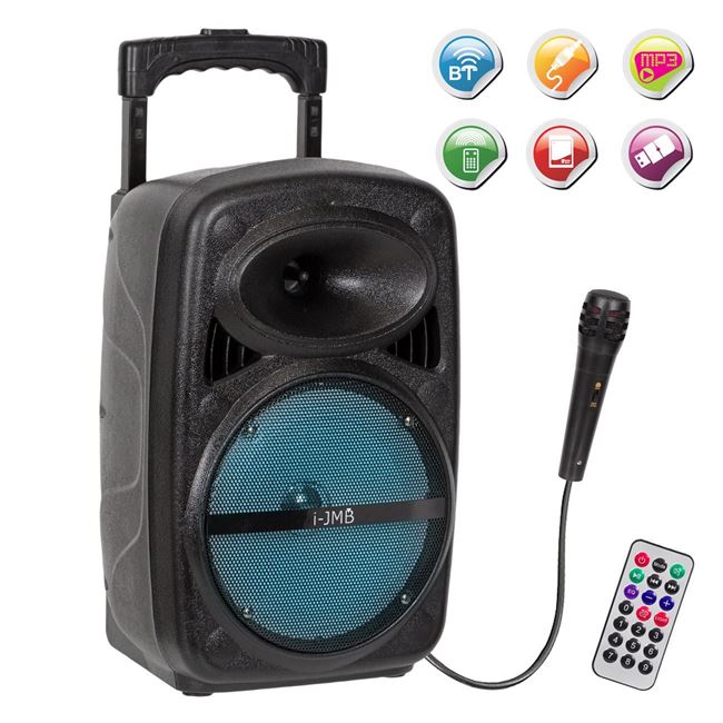 Boxa portabila Bluetooth i-JMB, 20 W, USB/TF/FM, 10 m, 3600 mAh