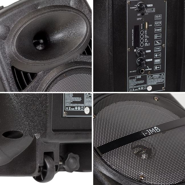 Boxa portabila Bluetooth i-JMB, 20 W, USB/TF/FM, 10 m, 3600 mAh