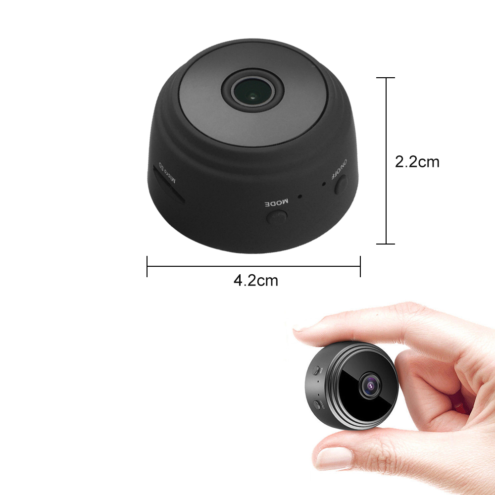 Camera video Wi-Fi 1080p HD, unghi 150, NightVision, Senzor de miscare