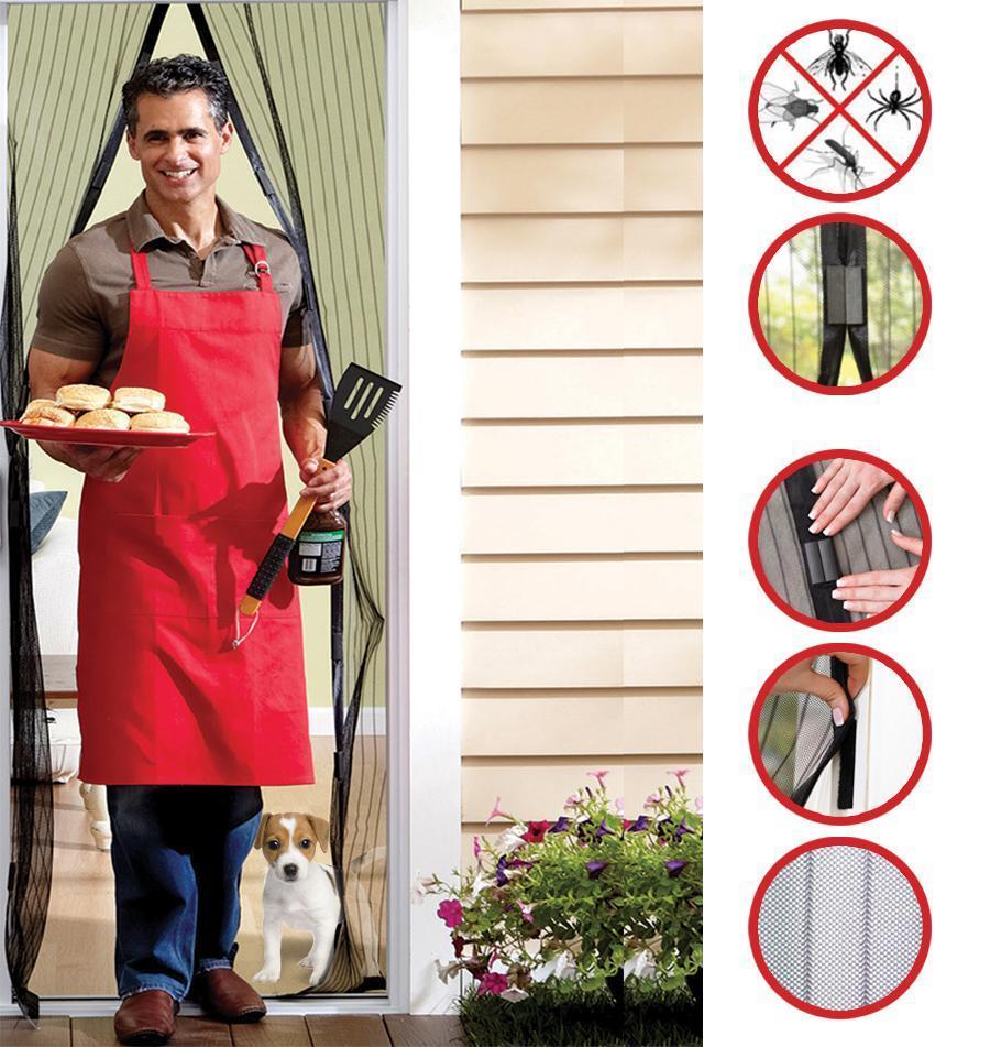 Perdea anti insecte cu magneti Magic Mesh