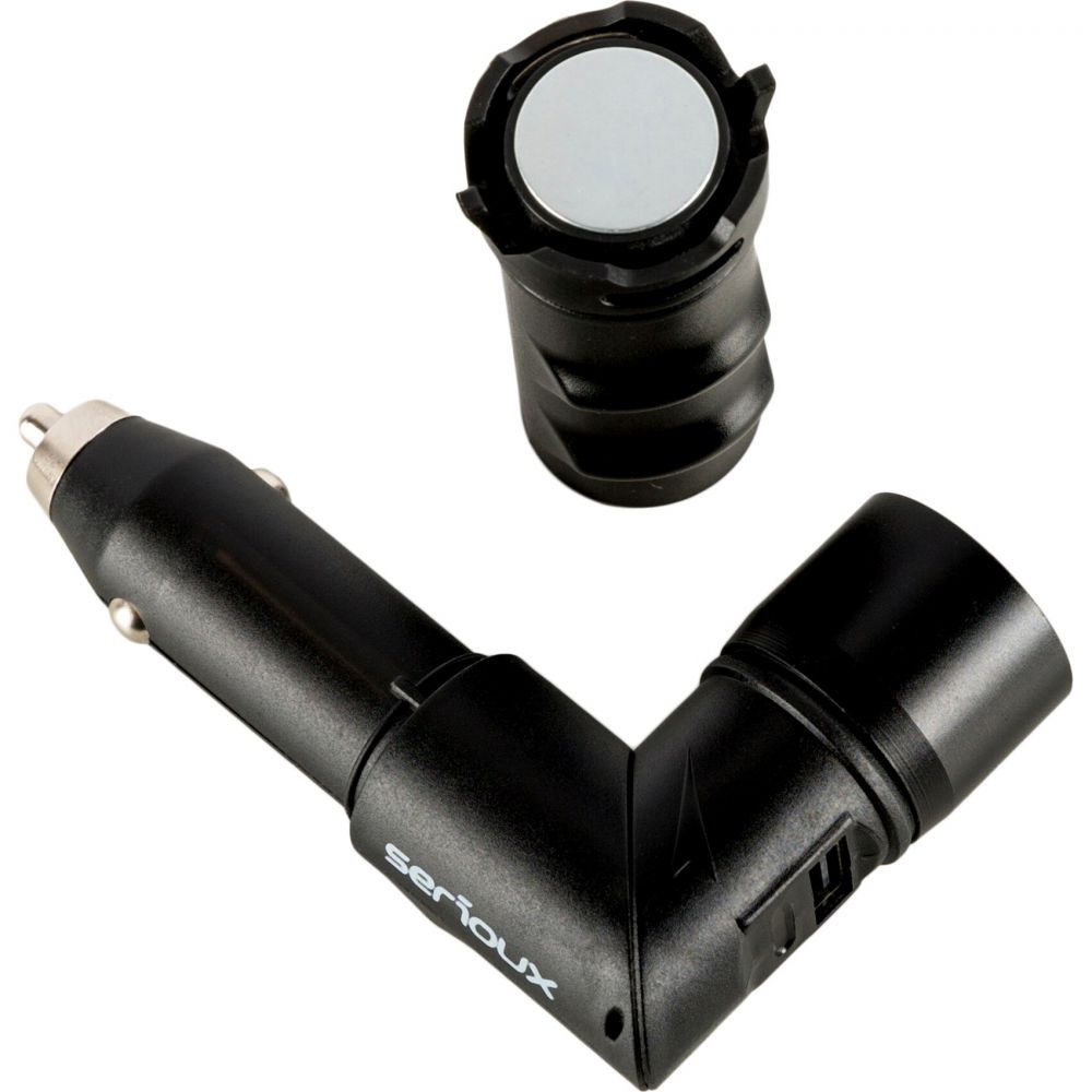 Lanterna cu baterie externa, acumulator intern, 1400 mAh, Serioux