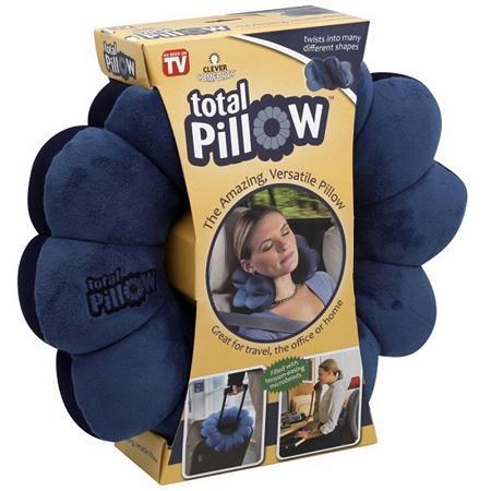 Set 2 perne modelabile pentru calatorii Total Pillow